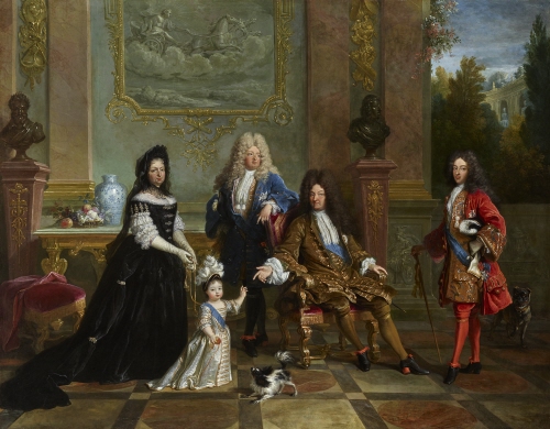 Madame de Ventadour with Louis XIV and his Heirs