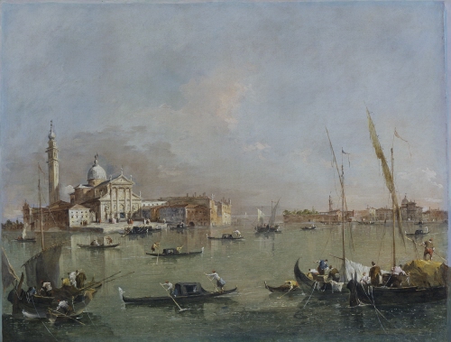 Venice: San Giorgio Maggiore with the Giudecca and the Zitelle