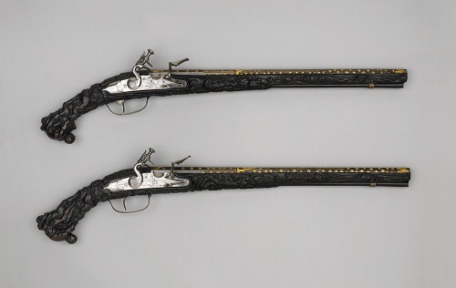 Pair of Pistols of King Louis XIV of France
