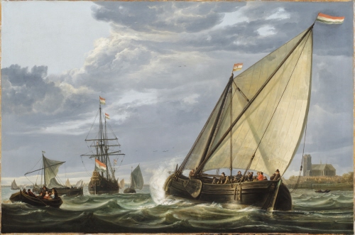 Shipping on the Maas, Dordrecht