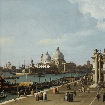 Venice: the Molo with Santa Maria della Salute