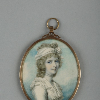 Princess Charlotte Augusta, after Cosway