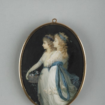 Georgiana, Duchess of Devonshire, and Lady Elisabeth Foster