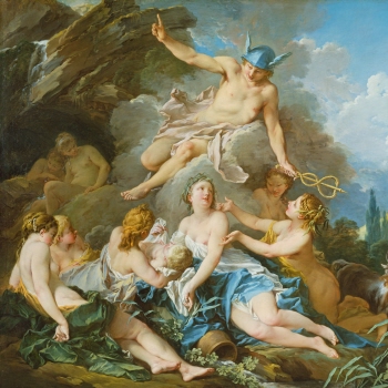 Mercury confiding the Infant Bacchus to the Nymphs