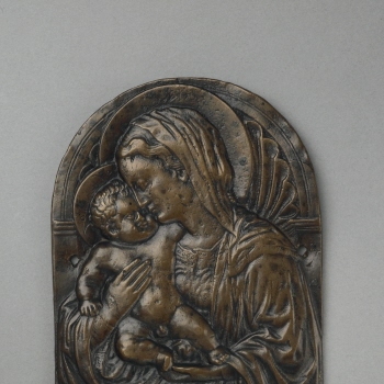 Virgin and Child before a niche