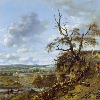 Landscape with a Bare Tree