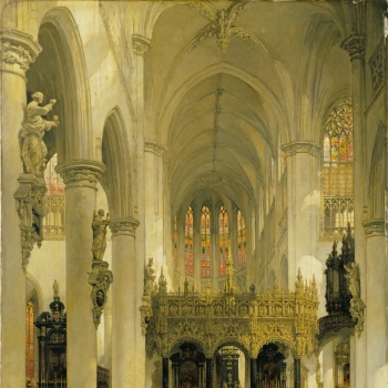 Lierre: Interior of Saint-Gommaire