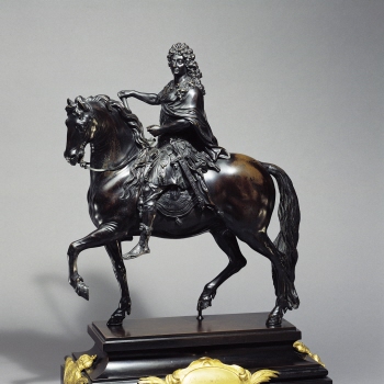 Louis XIV on horseback