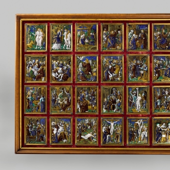 Twenty-four Plaques after Albrecht Dürer's Small Passion Woodcut Series