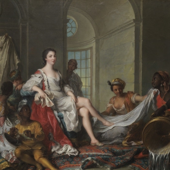 Mademoiselle de Clermont en sultane