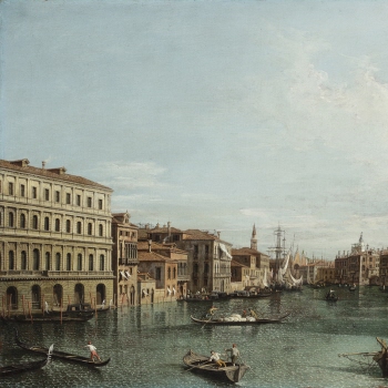 Venice: the Grand Canal from the Palazzo Foscari to the Carità