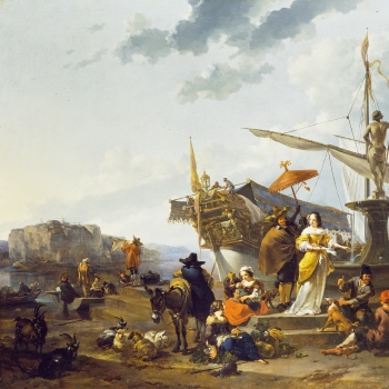 A Southern Harbour Scene