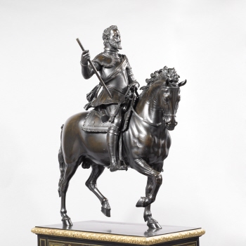 Equestrian Statuette of Henri IV, King of France