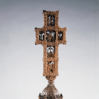 Cross and pedestal