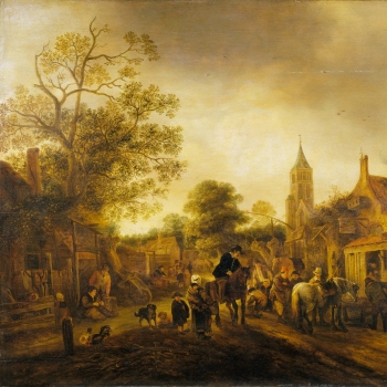 A Village Scene