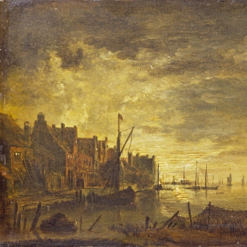 Scene on a Canal