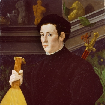 Portrait of a Young Man with a Lute