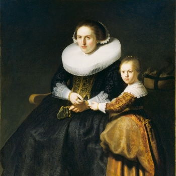 Susanna van Collen, Wife of Jean Pellicorne with her Daughter Anna