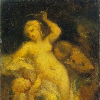 Venus disarming Cupid