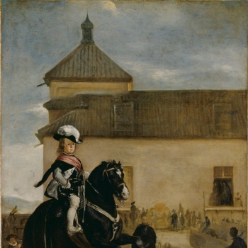 Prince Baltasar Carlos in the Riding School