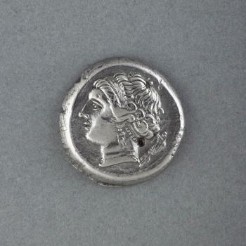 Silver coin of Neapolis (Naples)