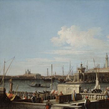 Venice: the Dogana and Santa Maria della Salute from the Molo