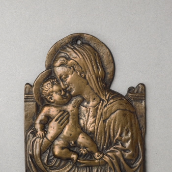 Virgin and Child before a niche