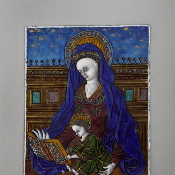 The Virgin and Child with a Book