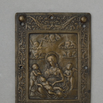 The Virgin and Child with angels