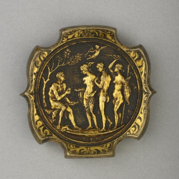 Sword Pommel, with the Judgement of Paris and the Allegory of Prudence (?)