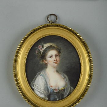Adélaïde-Victorine Hall, the painter's daughter
