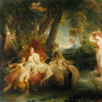 Venus in search of Cupid surprises Diana