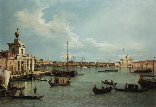 Venice: the Bacino di San Marco from the Canale della Giudecca