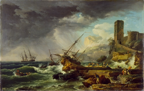 Tempête et Naufrage d'un Vaisseau (A Storm and a Shipwreck)
