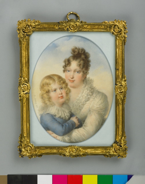 The Empress Marie-Louise and her son, the King of Rome