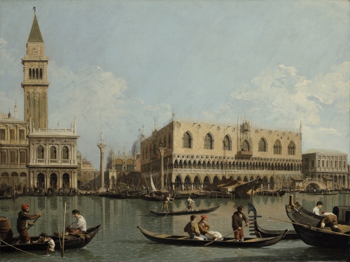 Venice: the Molo from the Bacino di S. Marco