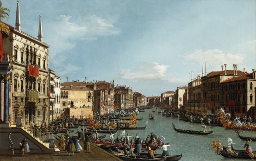 Venice: a Regatta on the Grand Canal